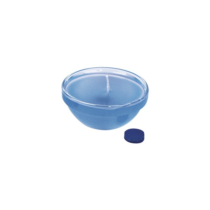 Colouring tablets for wax and candle gel medium blue