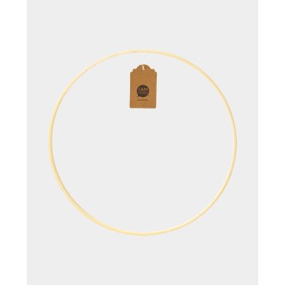 Anello di bambù per decorazioni 25cm natura