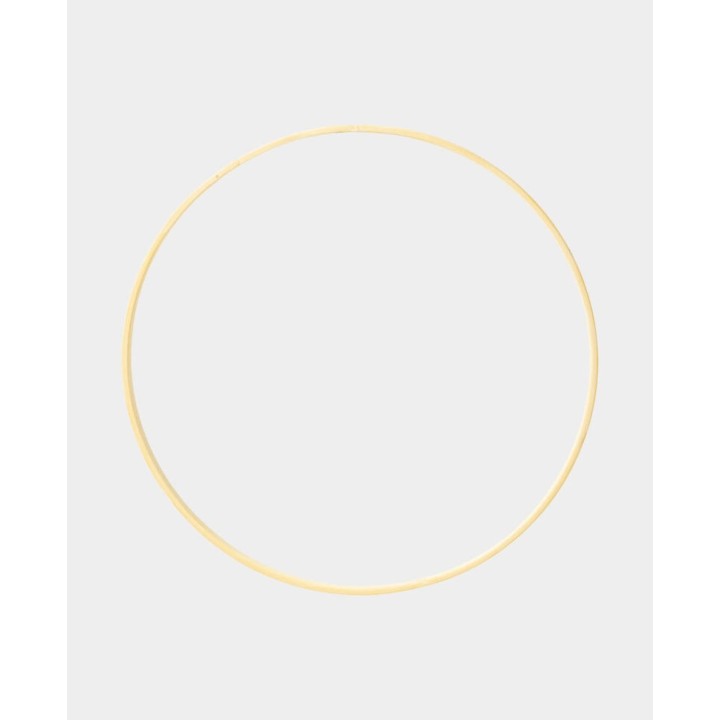 Bamboo ring for decorations 25cm nature