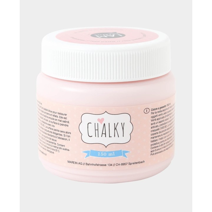 Peinture Chalky rose pastel 150ml