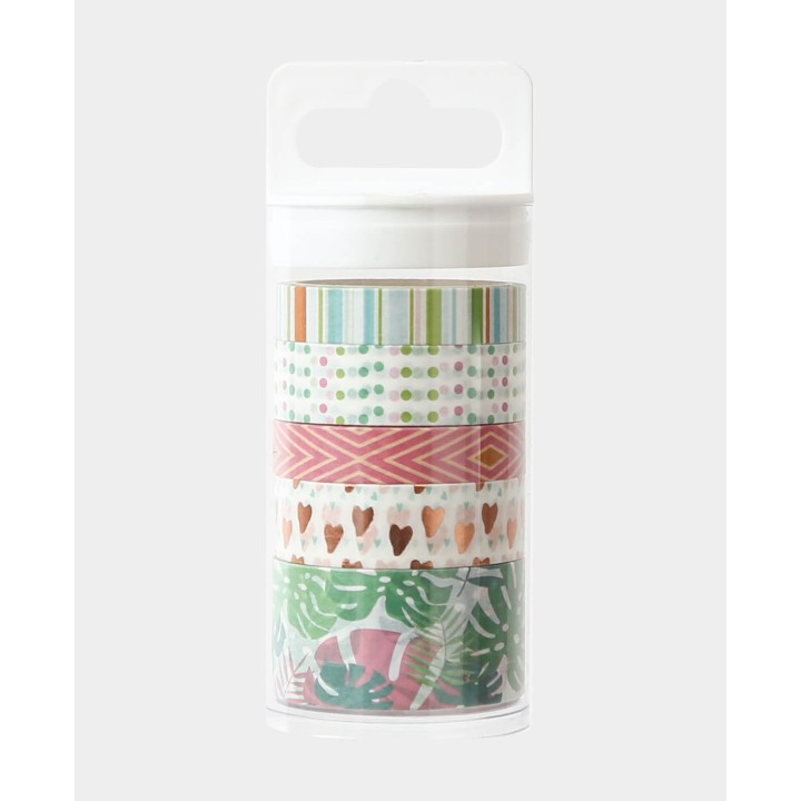 Set di nastri Washi 5 rotoli