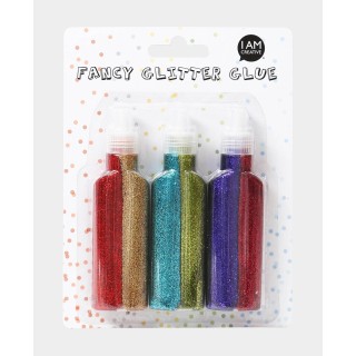Glitter Glue 2 colours 3 pcs.