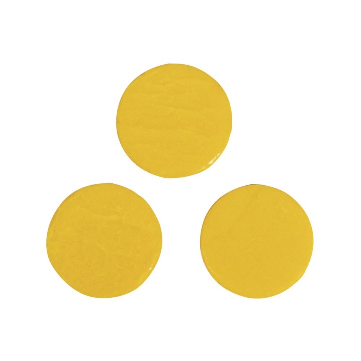 Pastilles colorantes pour cire et gel de bougie jaune