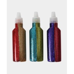 Glitter Glue 2-fach Farbe 3 Stk.