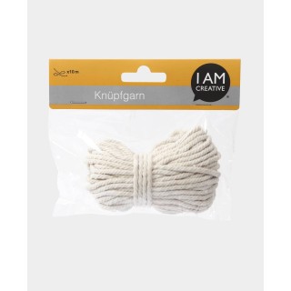 Ficelle de coton 3mm x 10m naturel