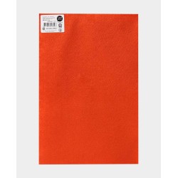 Feutre de qualité 20x30cm x 1mm rouge rouille 1 pc