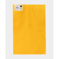 Feutre de qualité 20x30cm x 1mm jaune 1 pc