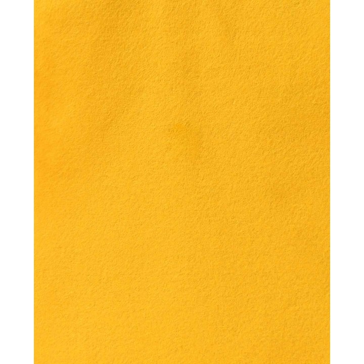 Quality felt 20x30cm x 1mm yellow 1 pc.