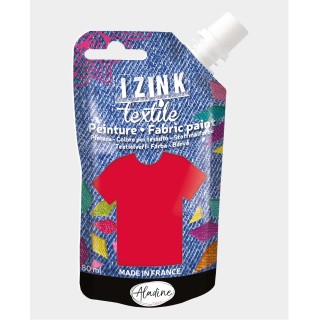 IZINK Textilfarbe 80ml Rot