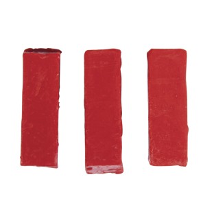 Colour pigments for wax red 3 pcs.