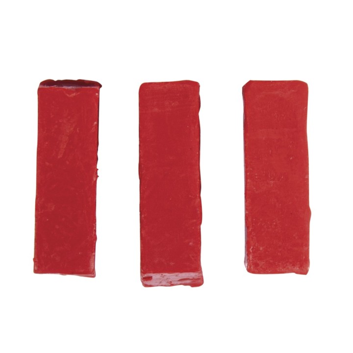 Pigments de couleur pour cire rouge 3 pcs.