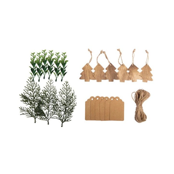 Rayher decorative gift tag set 22 pieces