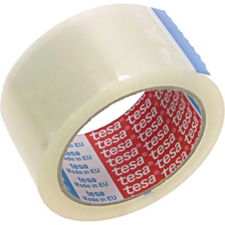 Tesa adhesive tape packing tape extra wide 50mm x 66m clear