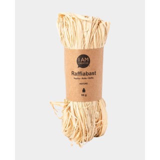I Am Creative rafia opaca naturale 50g
