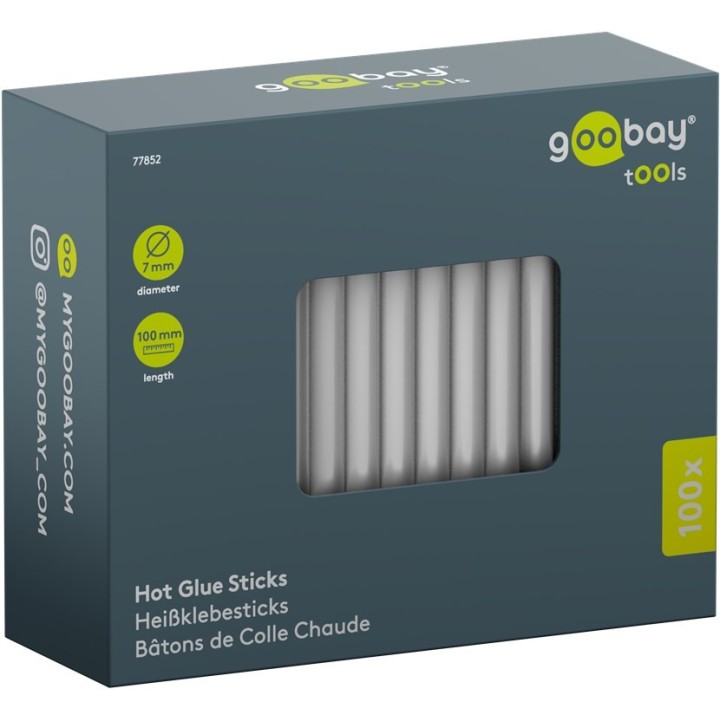 Goobay Heissklebesticks 7mm 100 Stk.