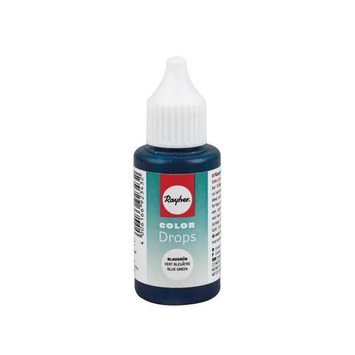 Rayher Color Drops bleu-vert 25ml