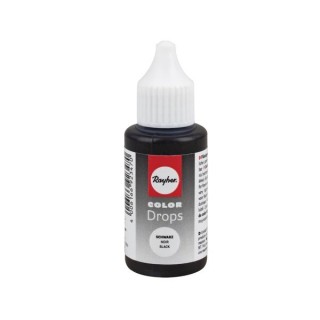 Rayher Color Drops Schwarz 25ml