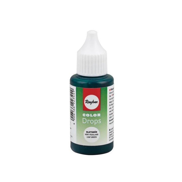 Rayher Gocce di Colore Verde Foglia 25ml