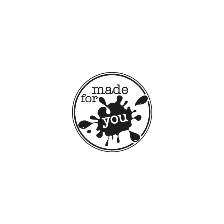 Rayher Holz-Stempel "made for you" 3cm