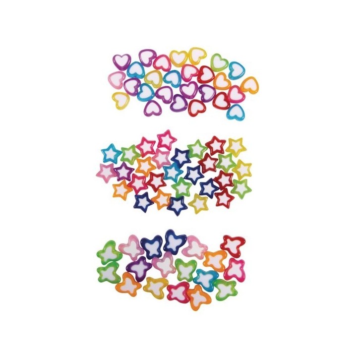 Rayher Perles Mix Bonny 6mm multicolores