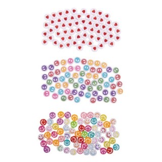 Rayher Beads Motif Mix 6mm 25g Coloured