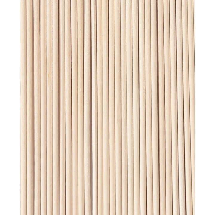 I Am Creative Spiedini di legno naturale 200 x 2.5mm 50 pezzi.