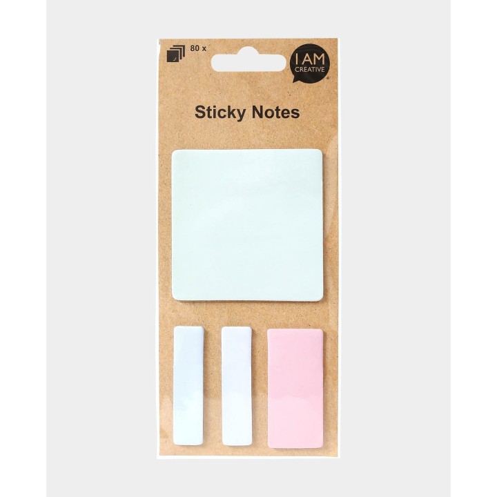 Sticky notes quadrato II 4 blocchi colori pastello