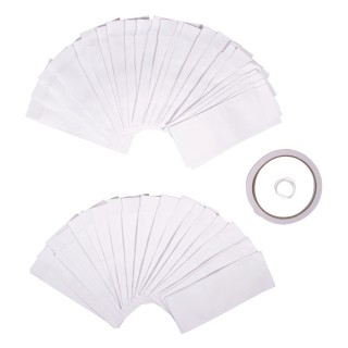 Rayher 3D Papierblüten Set  58 Stk. Weiss