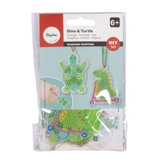 Rayher Diamond Painting Dino & Turtle