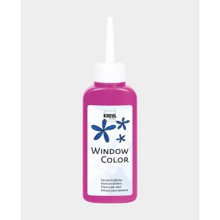 KREUL Vernice per finestre a base d'acqua rosa 80ml