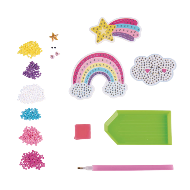 Rayher Bastelpackung Diamond Painting Rainbow