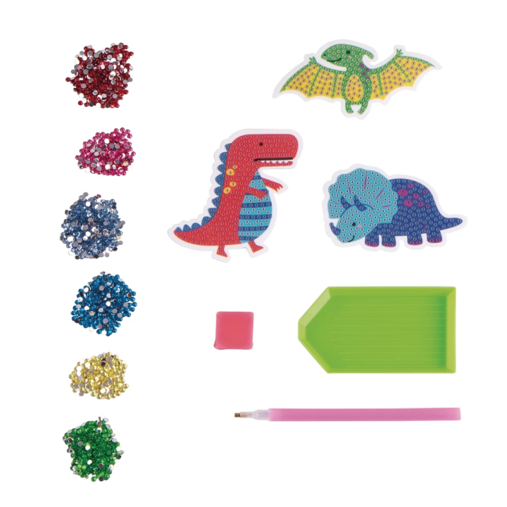 Rayher Kit de bricolage Diamond Painting Dino