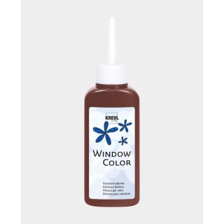 KREUL vernice per finestre a base d'acqua marrone scuro 80ml