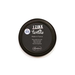 IZINK Textile ink pad for fabrics – black