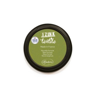 IZINK Cuscinetto per timbri tessili, per tessuti, verde chiaro