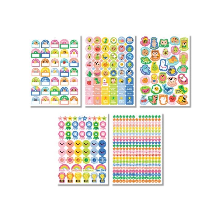 I Am Creative Stickerbook reward: over 1,000 stickers