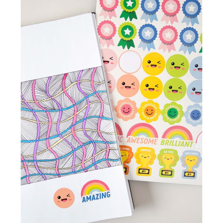 I Am Creative Album d'autocollants : plus de 1 000 autocollants à gagner