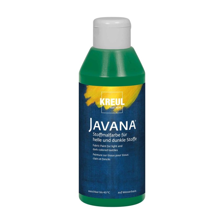 KREUL Javana Stoffmalfarbe 250ml Dunkelgrün