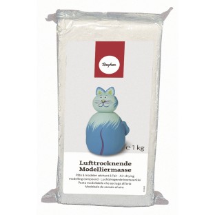 Modelling clay air drying white 1kg