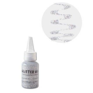 I Am Creative Colle pailletée 30 ml argentée