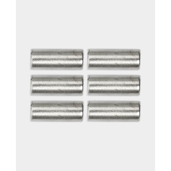 I Am Creative Zylindermagnete Silber 6 Stk.