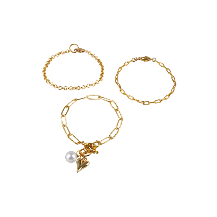 Rayher Click & Match Gold Bracelets – 1 set