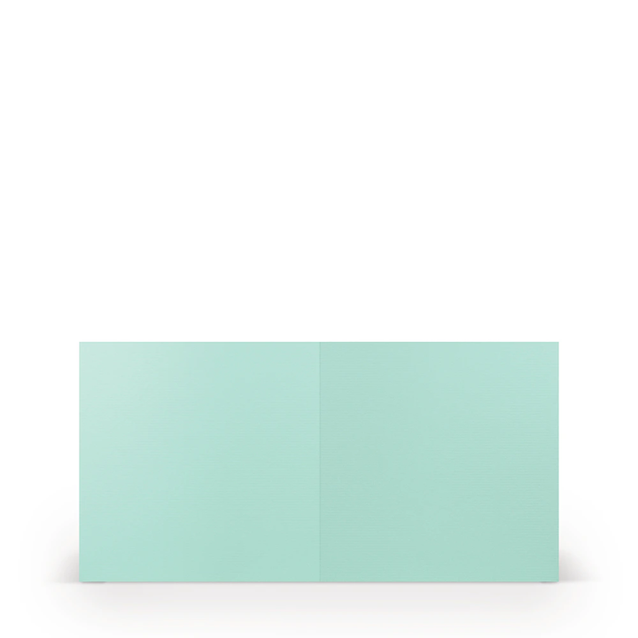 Rössler Paperado Cards 157 hd-pl, pack of 5, Turquoise