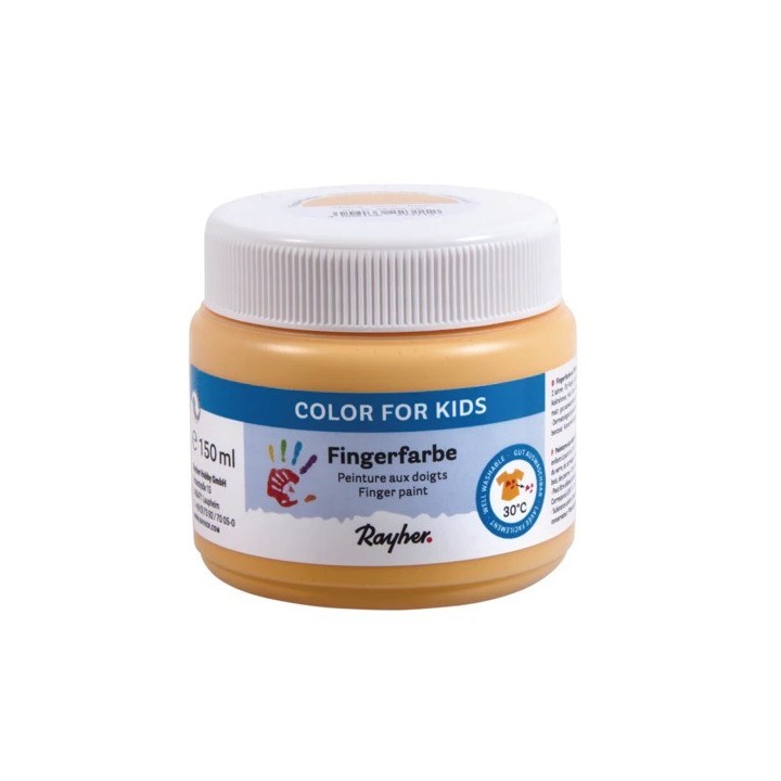 Rayher Fingerfarbe Zitrone 150ml