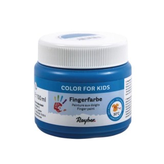 Rayher Fingerfarbe echtblau 150ml