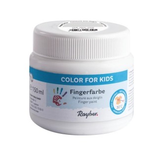 Rayher Fingerfarbe Weiss 150ml