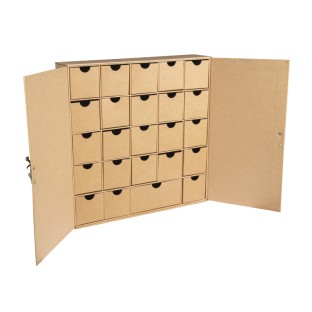 Cardboard Advent Calendar FSC with Boxes