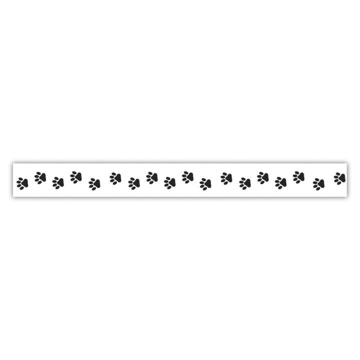 Washi Tape Paw Prints 15m