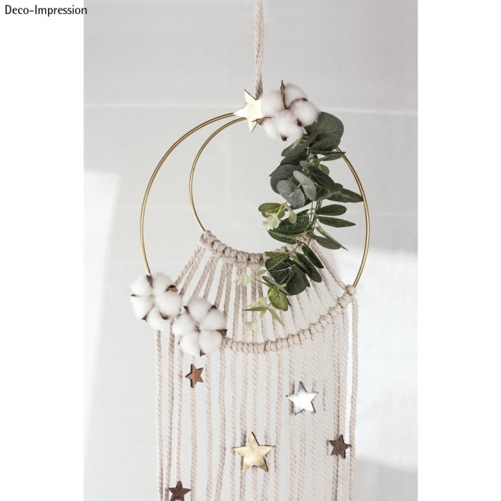 Branche d'eucalyptus plastique