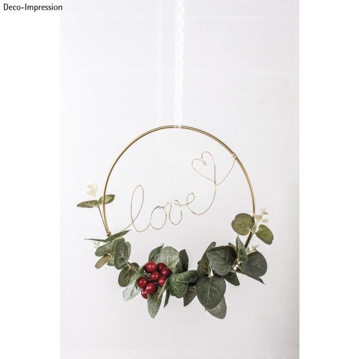 Eucalyptus branch plastic